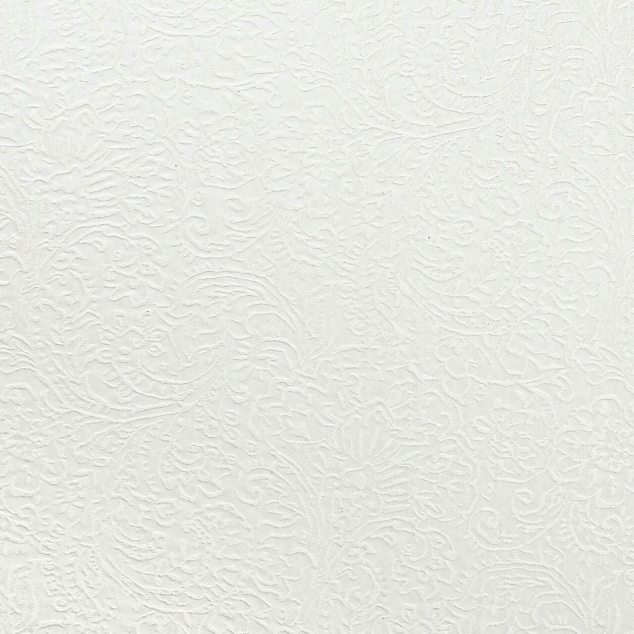 Upholstery Fabric - White & Ivory Floral Upholstery Fabric 54 Inches"